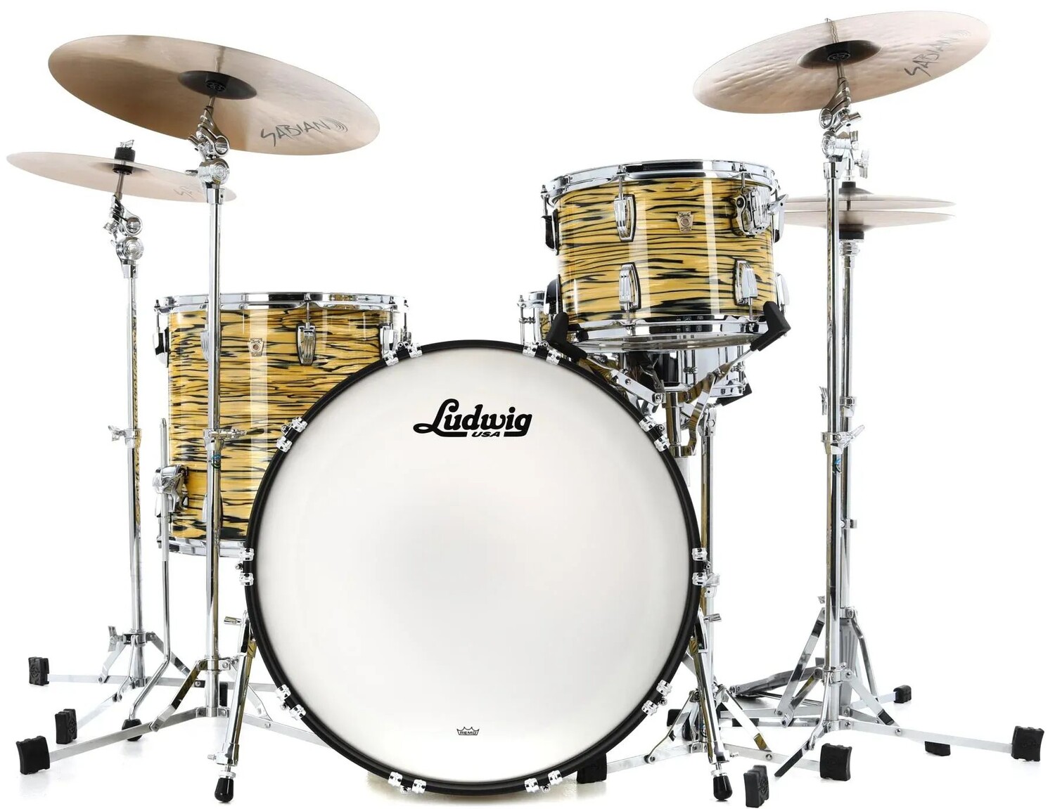 

Ludwig Classic Maple Pro Beat 24, набор из 3 предметов - Lemon Oyster