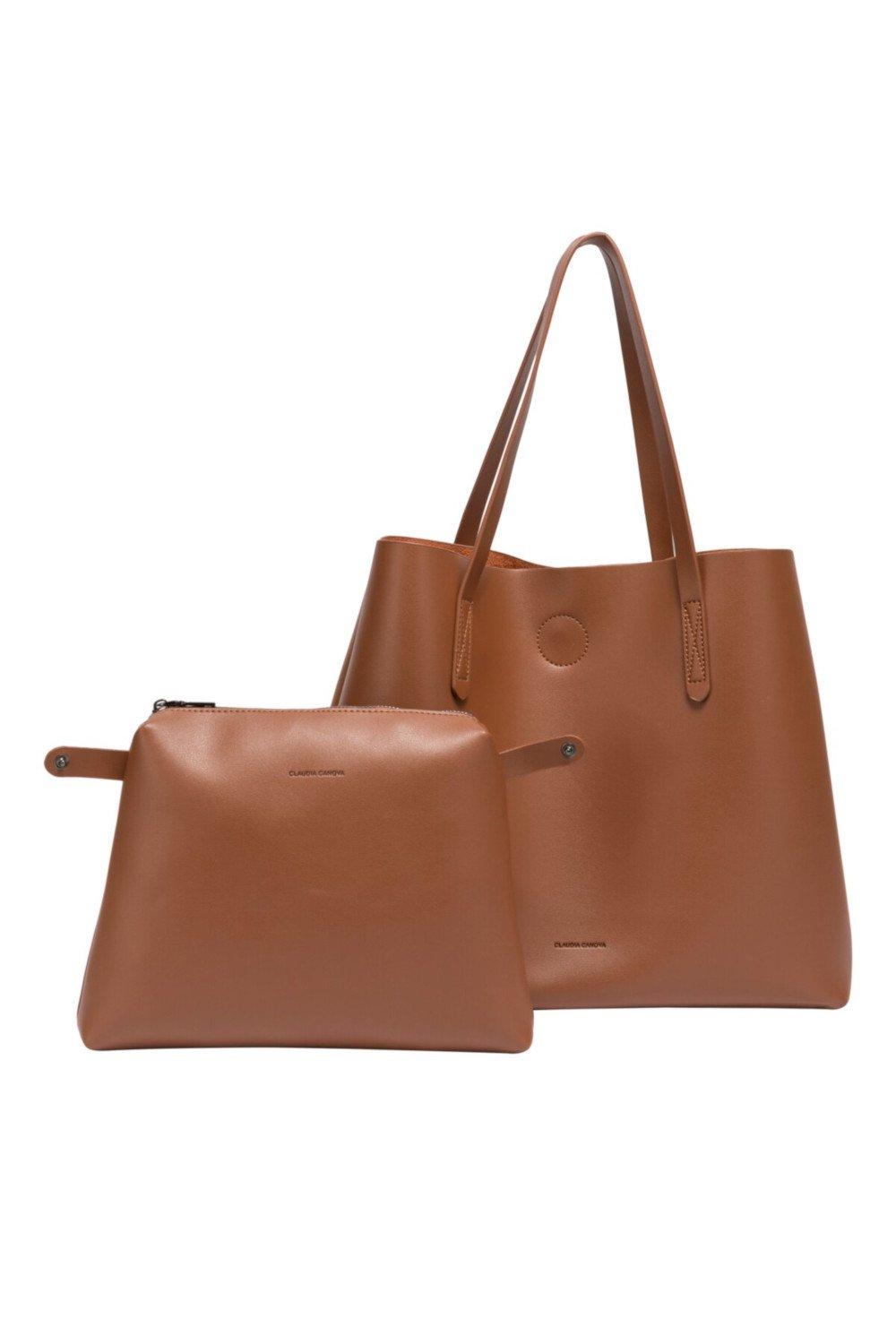 Большая сумка Ophelia Claudia Canova, коричневый