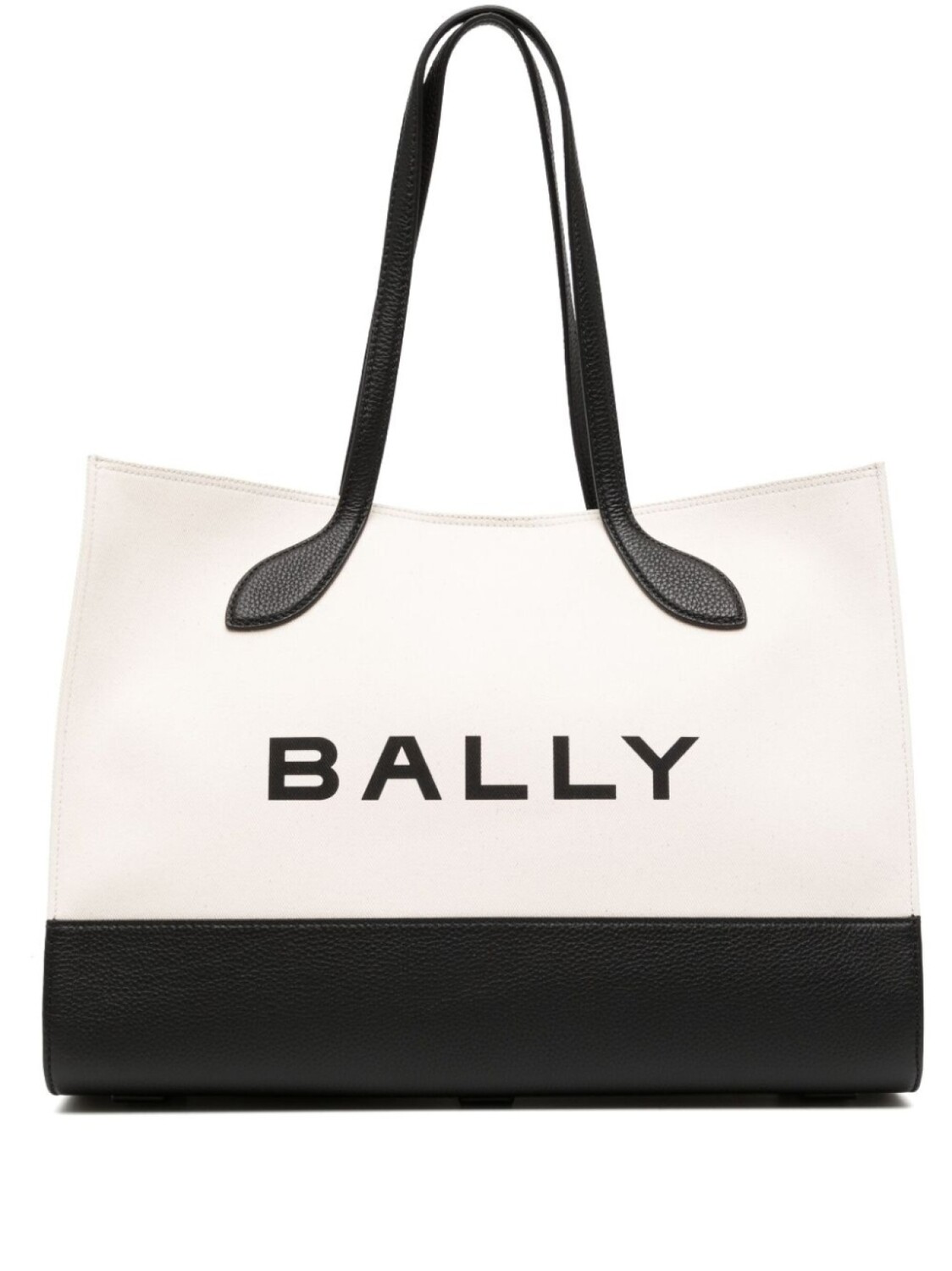 

Bally сумка-тоут Bar с логотипом, нейтральный цвет