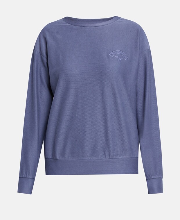 

Толстовка Emporio Armani, шиферно-синий