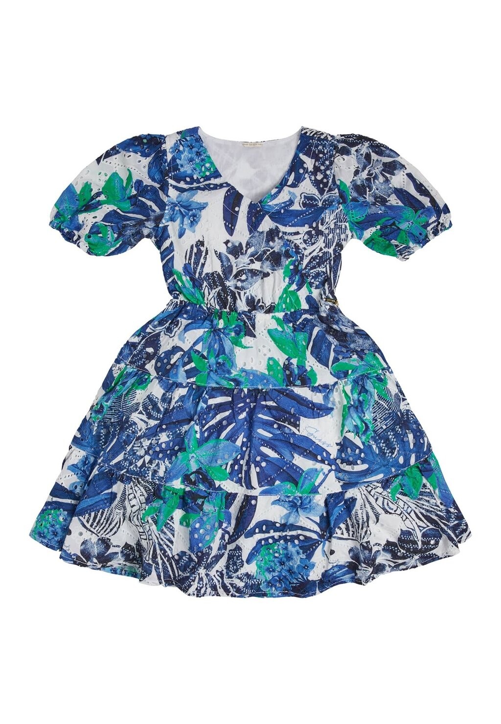 

Коктейльное/праздничное платье Guess, цвет mehrfarbig, grundton blau
