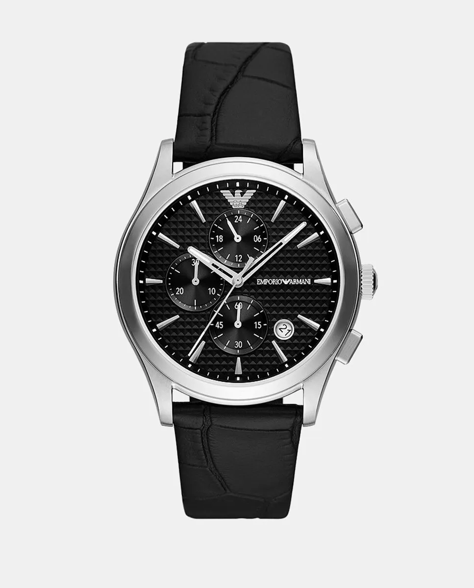 

AR11530 черные кожаные мужские часы Emporio Armani