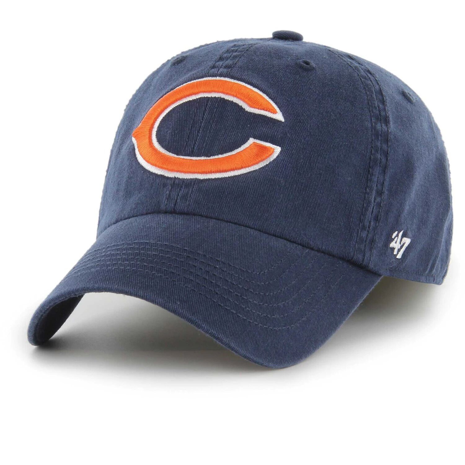 

Мужская темно-синяя шляпа с регулируемым логотипом и логотипом Chicago Bears '47