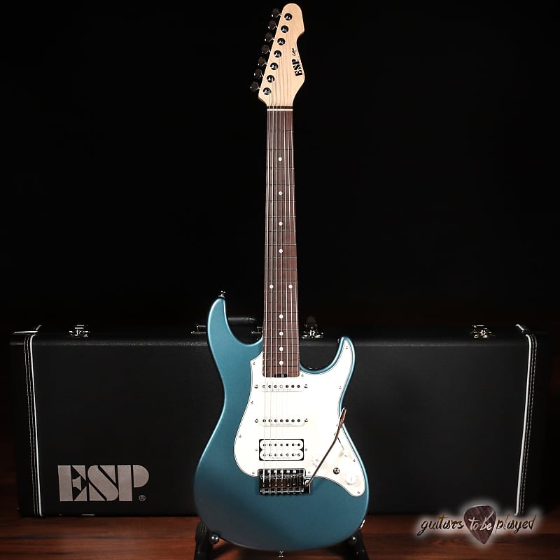 Электрогитара ESP Snapper-7-AL/R Original Series Japan 7-String Guitar w/ Case – Supreme Blue