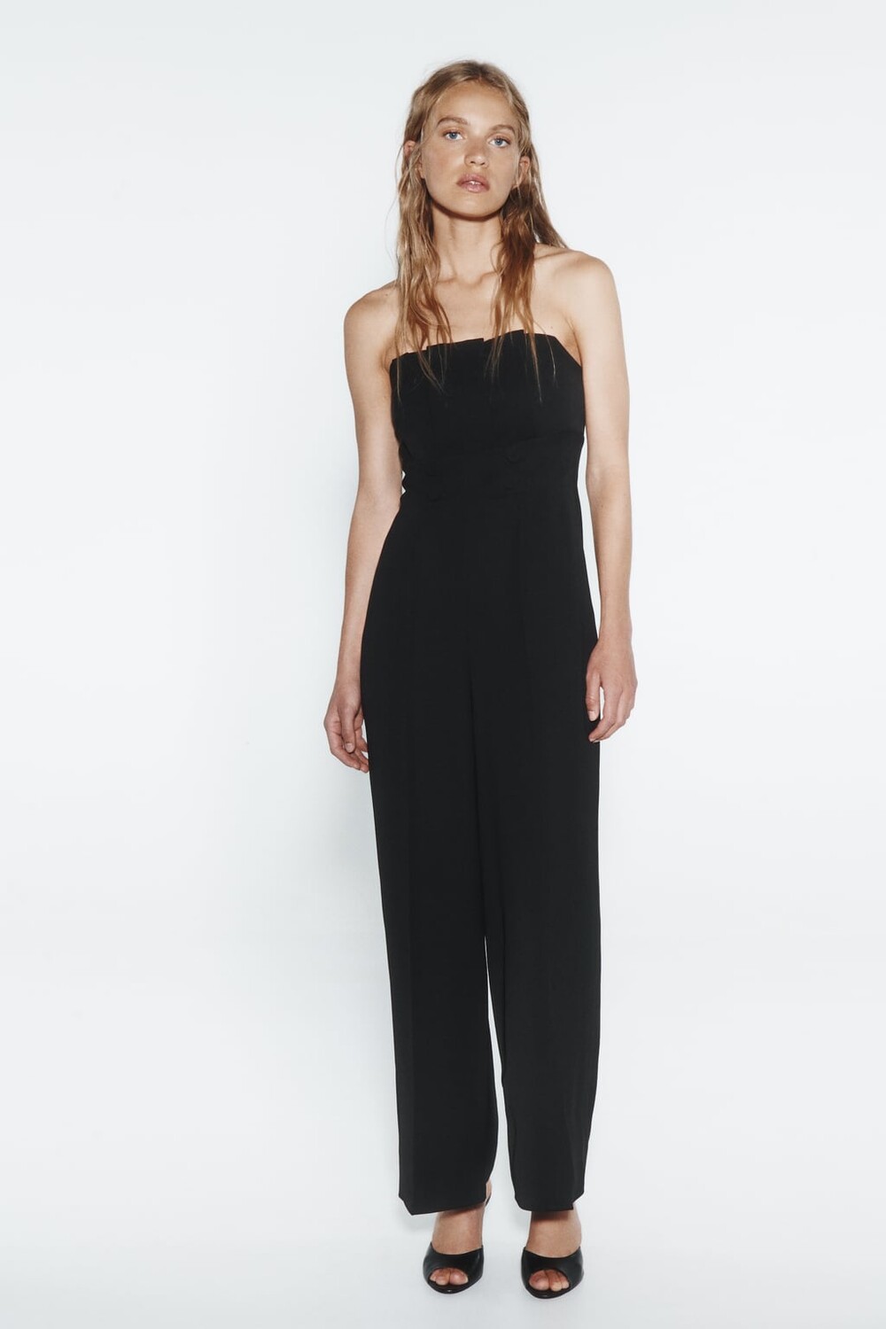 

Комбинезон безбреток ZARA, черный