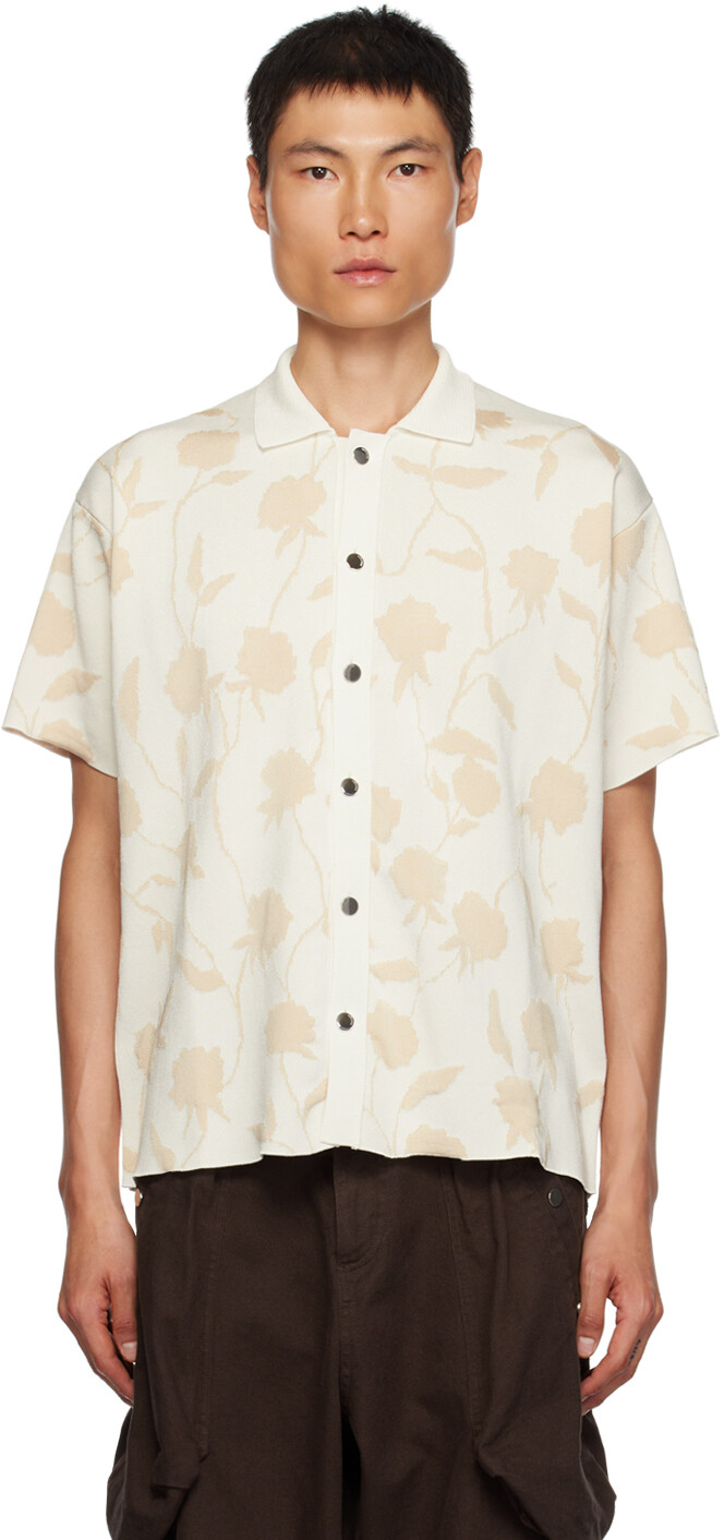 

Бежевый Le Chouchou La Chemise Maille Rosa Polo Multi Jacquemus