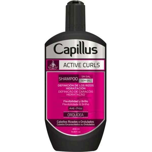 

Шампунь для вьющихся волос Active Curls Sin Sal Champú Capillus, 400 мл
