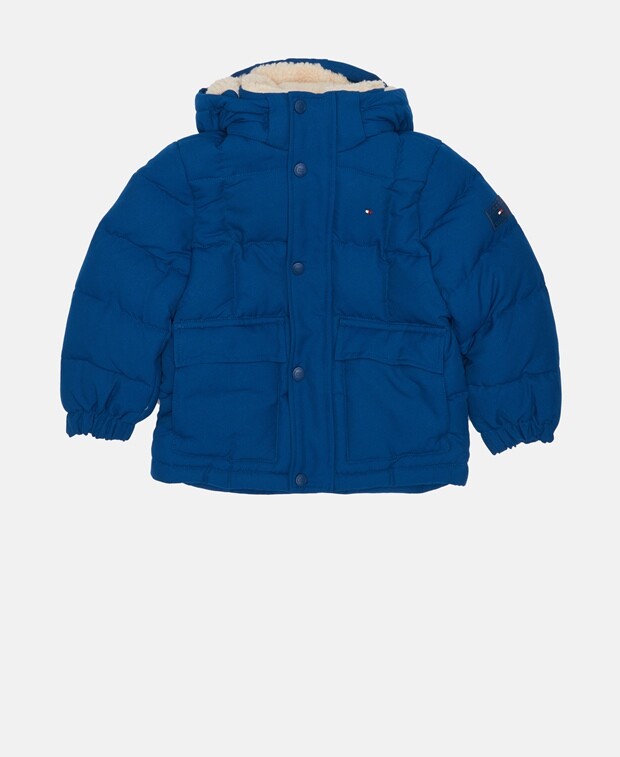 

Стеганая куртка Tommy Hilfiger, индиго