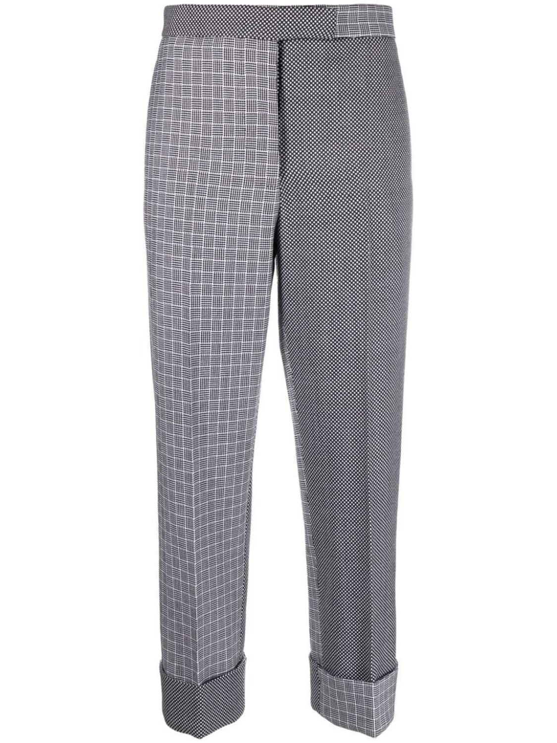 

Thom Browne брюки строгого кроя в технике пэчворк, белый