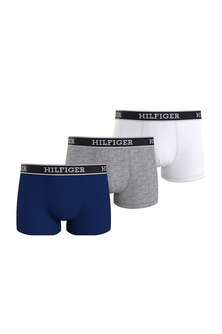 

Боксеры с логотипом, 3 пары Tommy Hilfiger, синий