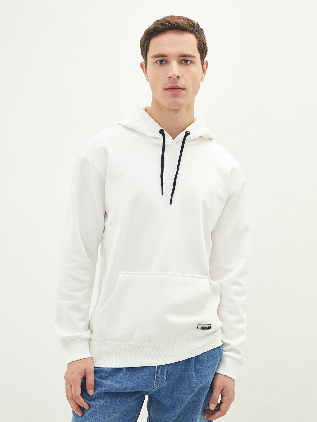 

Мужская толстовка с длинным рукавом LCW Casual, от белого