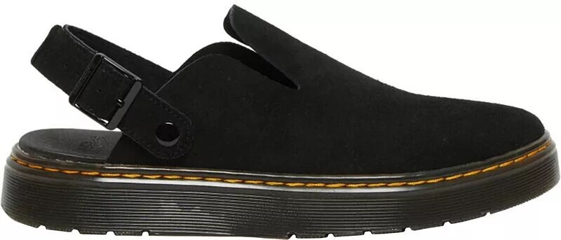 

Повседневные замшевые мюли Dr. Martens Carlson с пяткой на пятке, черный