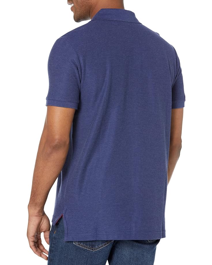 Поло U.S. POLO ASSN. Ultimate Pique Polo Shirt, цвет Dodger Blue Heather
