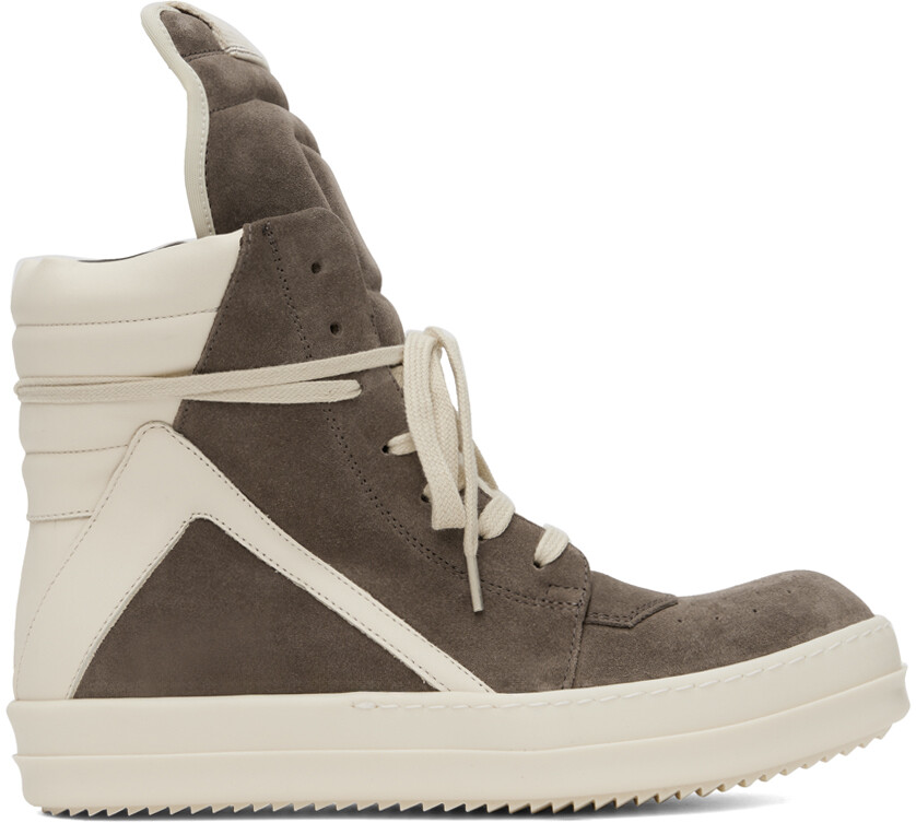 

Серые кроссовки Geobasket Rick Owens