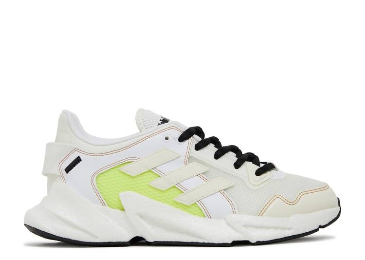 

Кроссовки Adidas KARLIE KLOSS X WMNS X9000 'OFF WHITE LIGHT FLASH YELLOW', белый