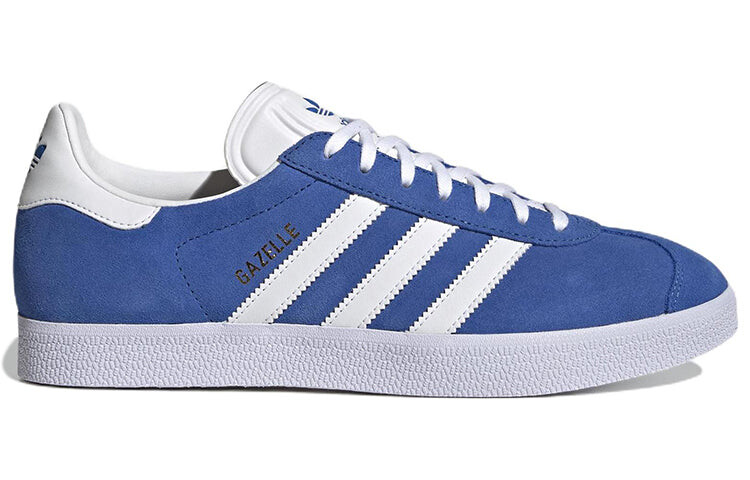 

Кроссовки мужские Adidas Gazelle Blue Cloud White Gold Metallic, синий