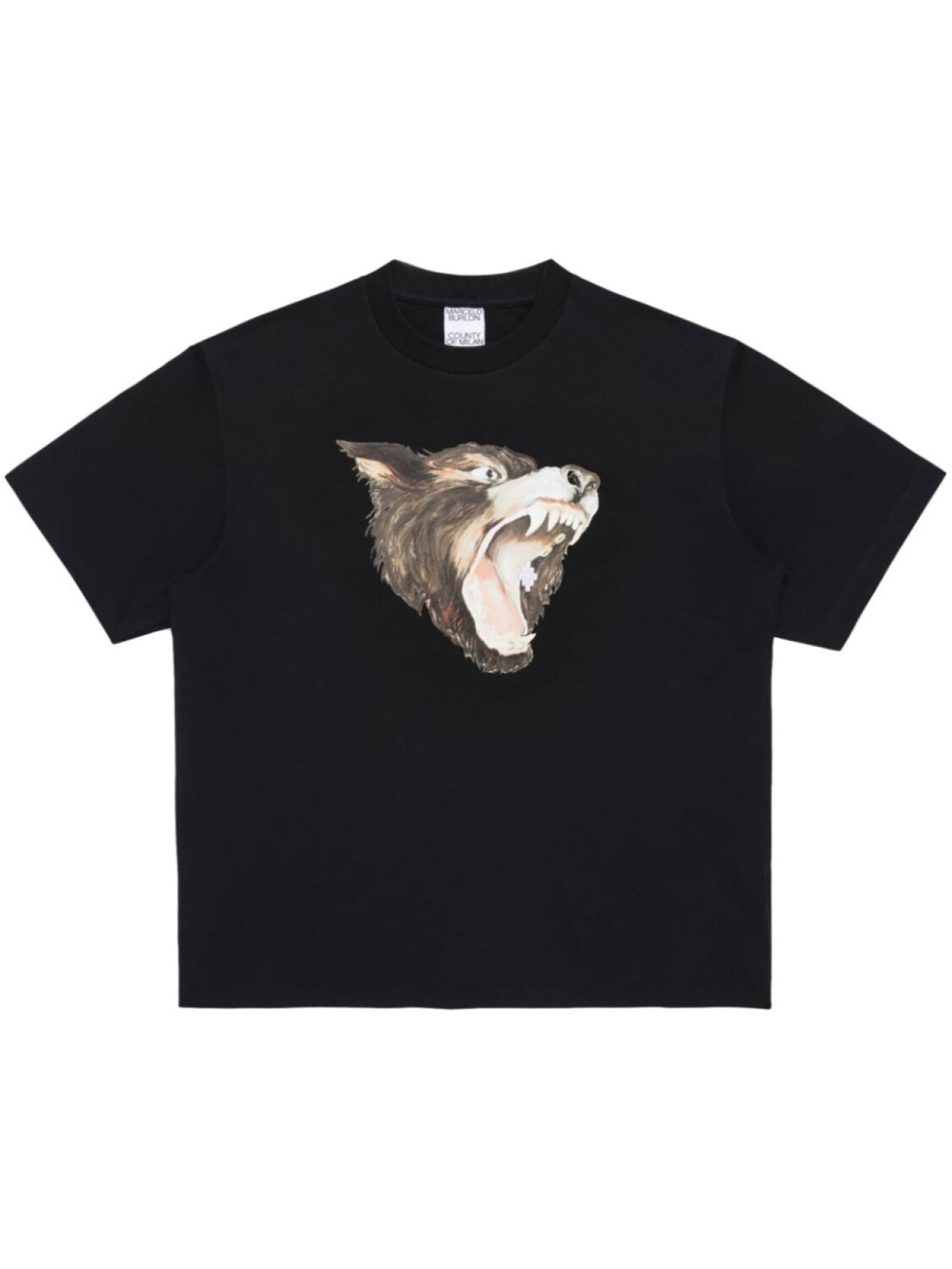 

Marcelo Burlon County of Milan футболка Wolf, черный