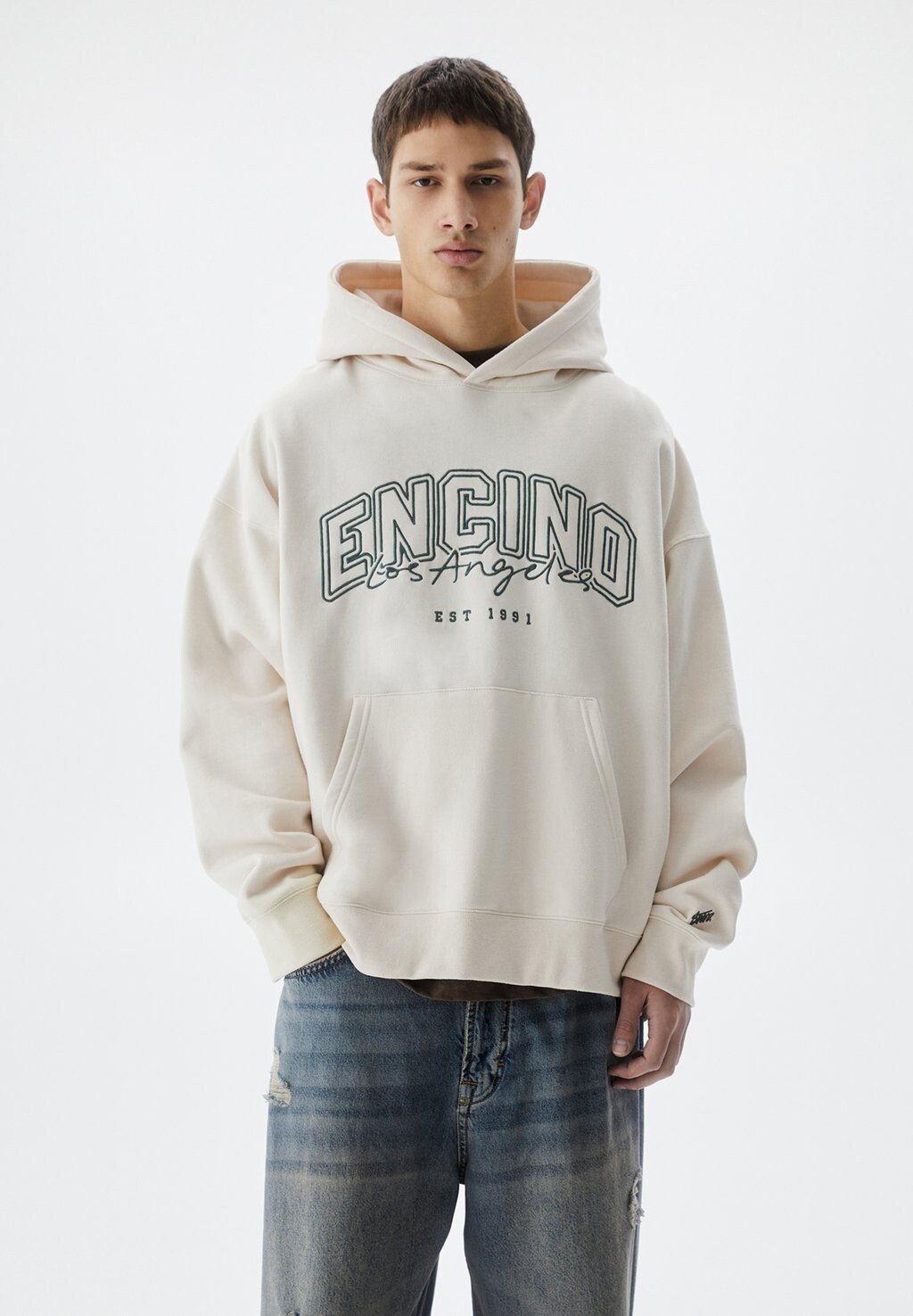 

Толстовка Encino La PULL&BEAR, бежевый