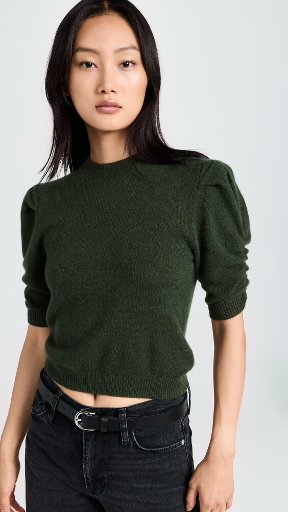 

Свитер FRAME Ruched Sleeve Cashmere