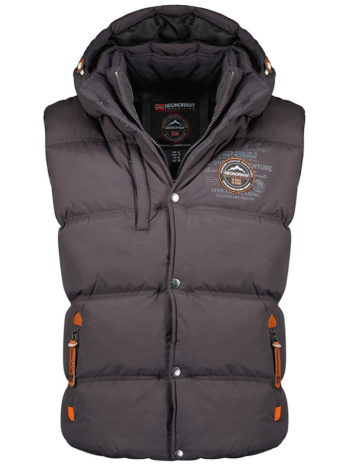 

Утепленный жилет Geographical Norway Vilano, антрацит