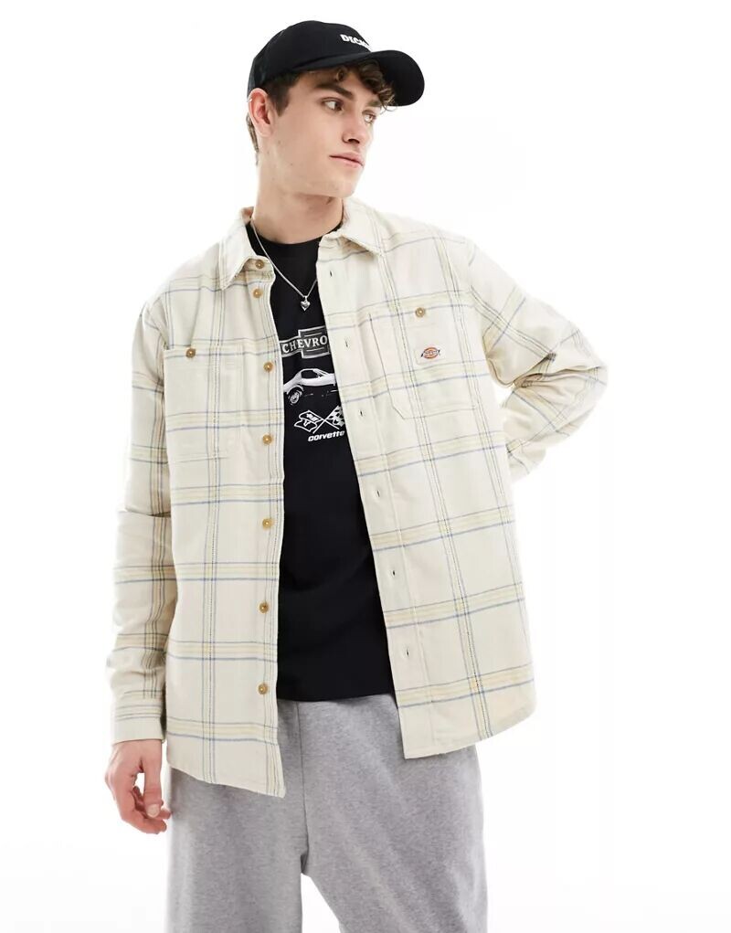 

Кремовая рубашка в клетку Dickies Warrenton