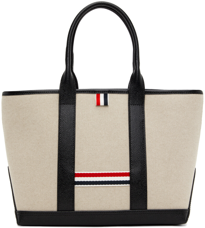 

Маленькая сумка для инструментов Off-White Thom Browne, цвет Off-white/Black
