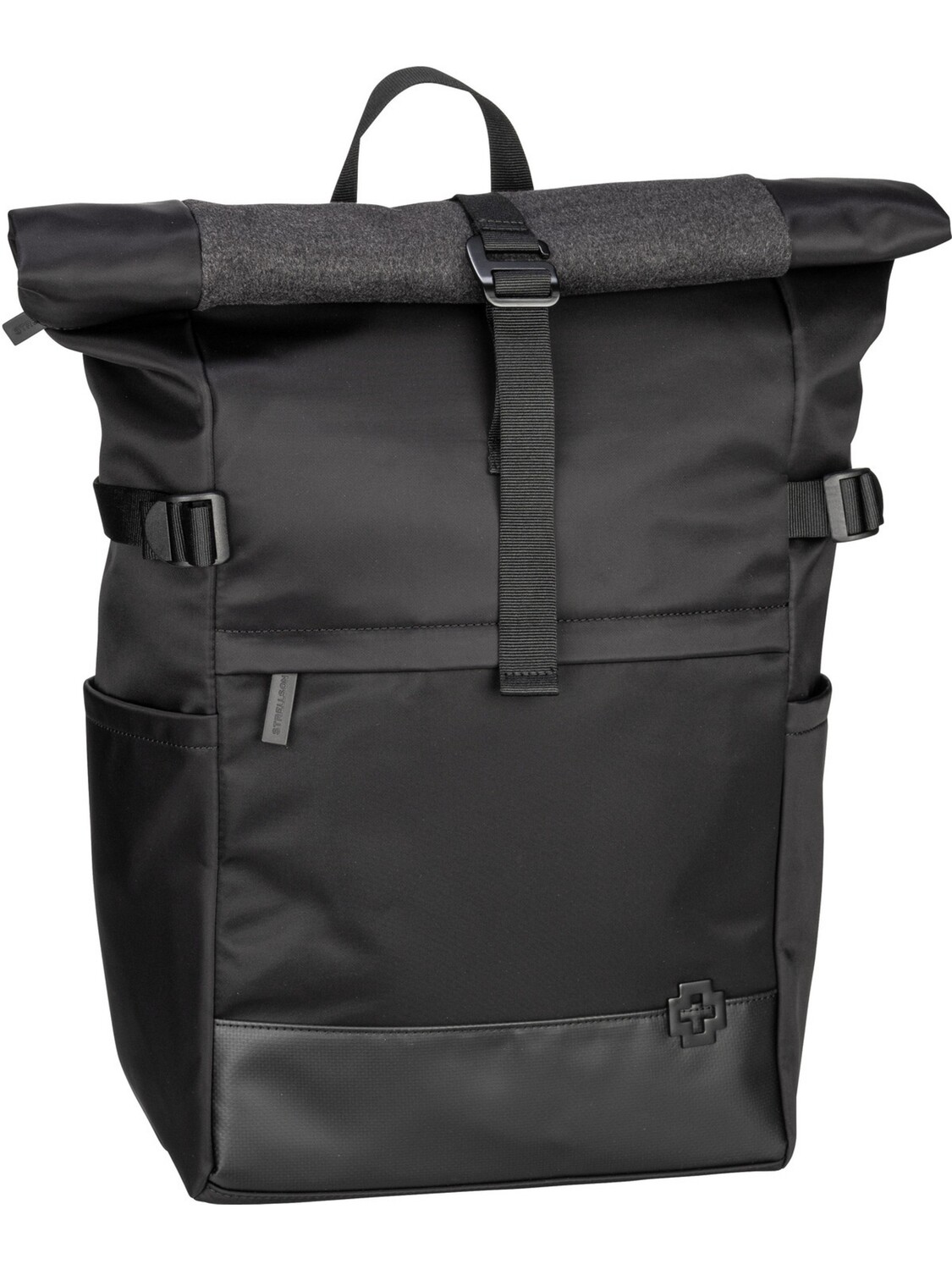 

Рюкзак Strellson Rolltop Canada Water Eddie Backpack LVF, черный