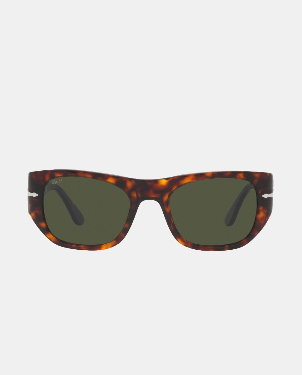 

Солнцезащитные очки унисекс Square Havana из ацетата Persol, коричневый