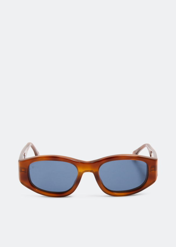 Солнцезащитные очки Sestini Nove D-Frame, коричневый