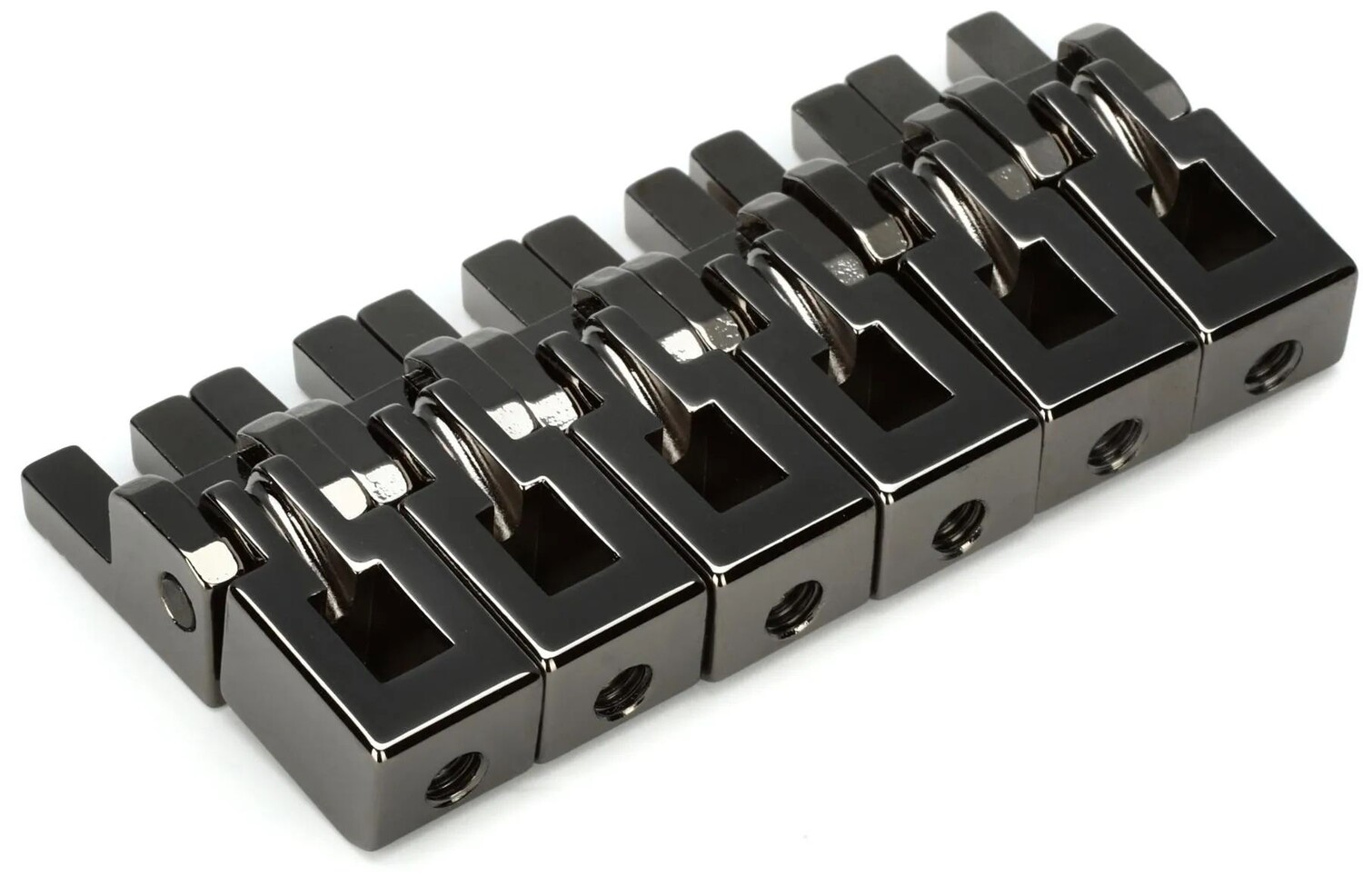

Седла Floyd Rose FRS2BSSBN Special Bridge — черный никель (набор из 6 шт.)