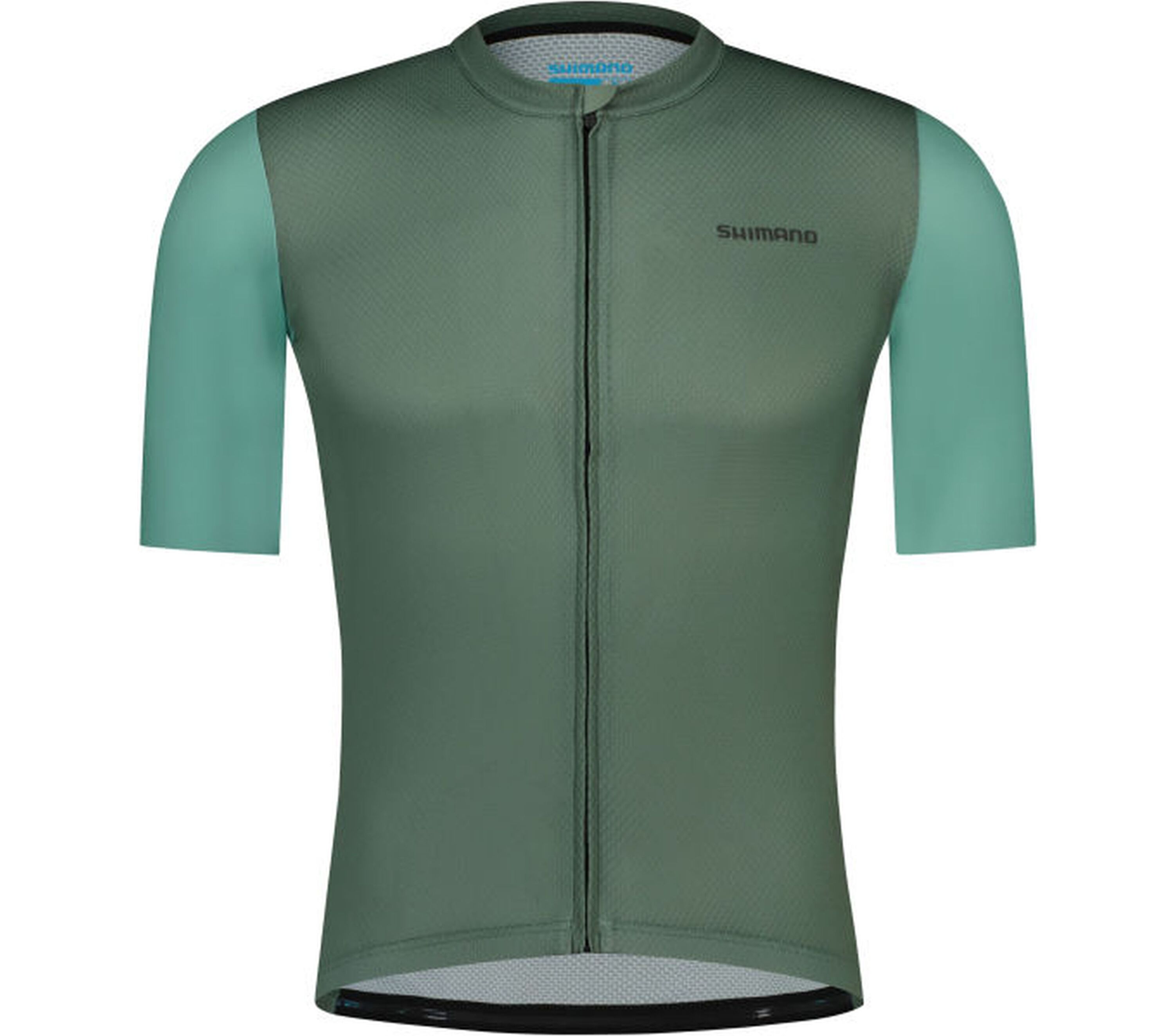 Рубашка SHIMANO Short Sleeve Jersey ARIA, зеленый топ nike sportswear ribbed jersey short sleeve светло зеленый