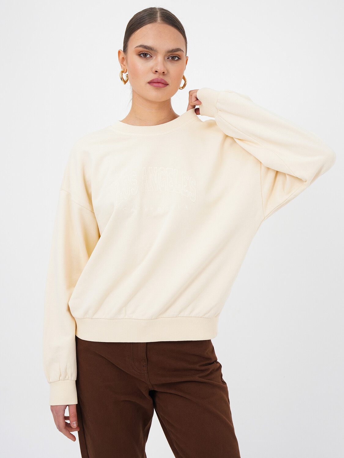 

Толстовка Freshlions Pullover, бежевый