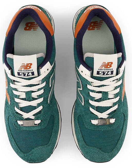 

Зеленые кроссовки New Balance 574