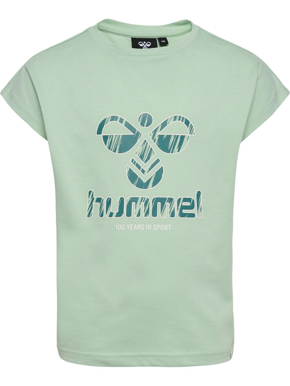 

Футболка Hummel Olivia, бензин/пастельный зеленый