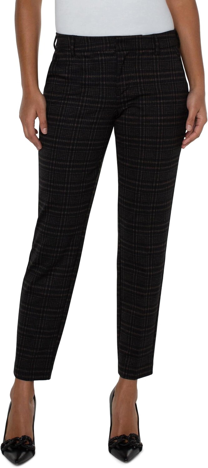 

Брюки Келси 29 дюймов Liverpool Los Angeles, цвет Black Mocha Tartan Plaid