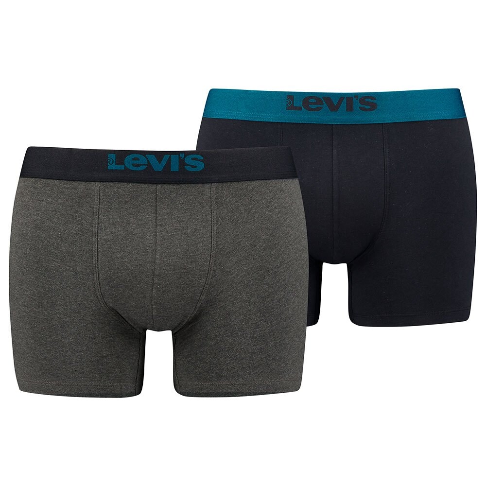 

Боксеры Levi´s Solid Basic Organic Co 2 шт, разноцветный