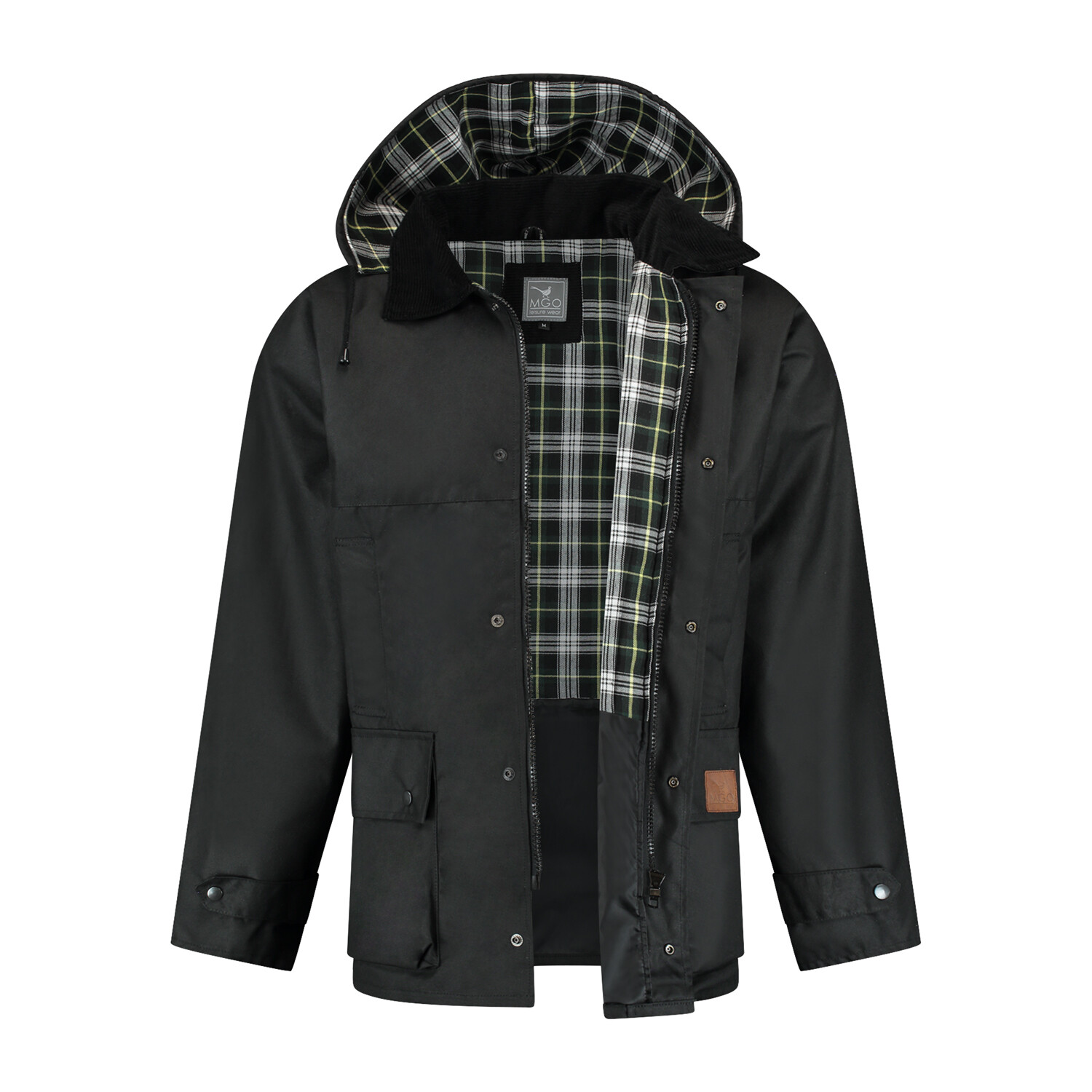 

Куртка MGO leisure wear Bradford Wax Jacket, черный