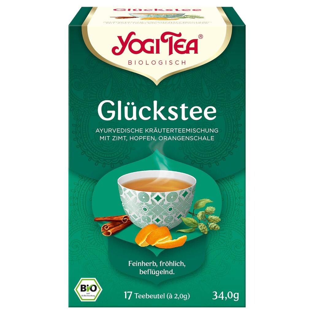 

Yogi Tea счастливый чай 30,6 г 17 чайных пакетиков