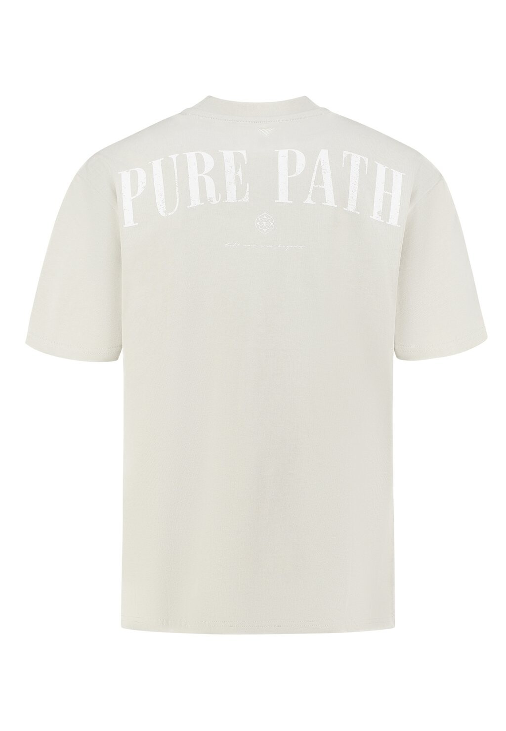 

Футболка с принтом OVERSIZED FIT CREWNECK SS Pure Path, песочный
