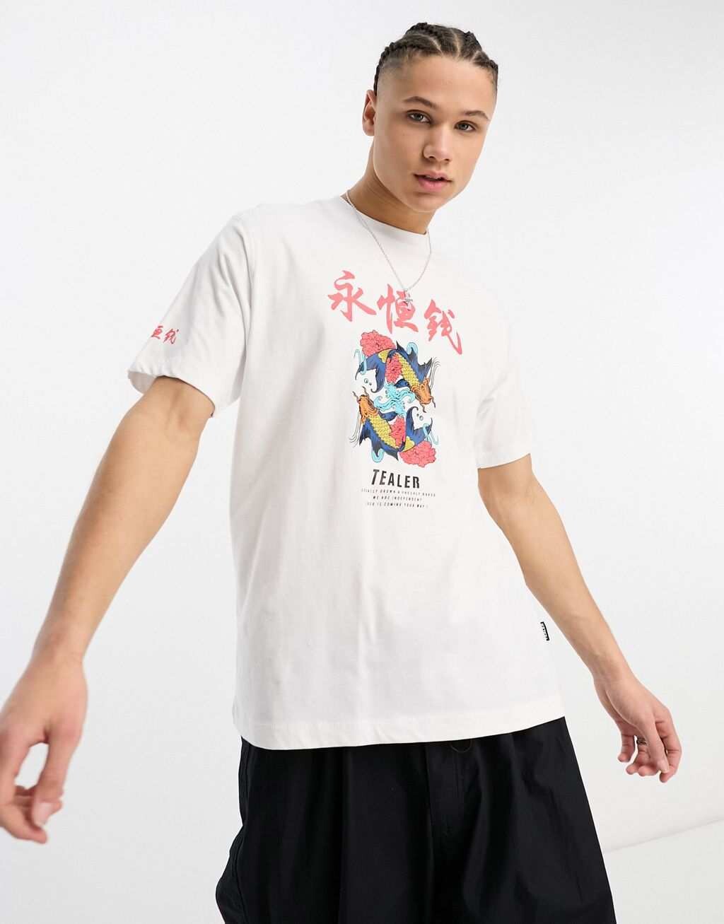 

Белая футболка Tealer Lucky, Белый