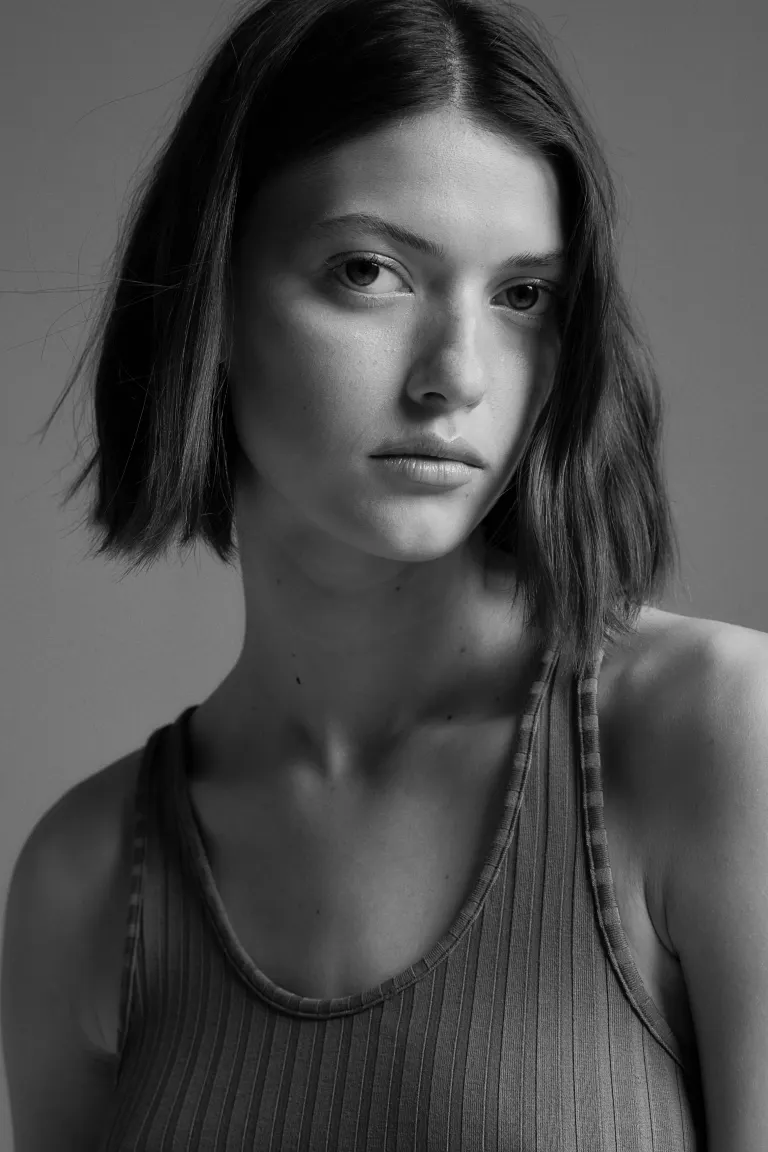 

Платье-боди со сборками H&M, серый