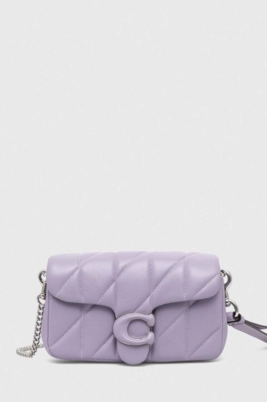 

Кожаная сумочка Coach, фиолетовый