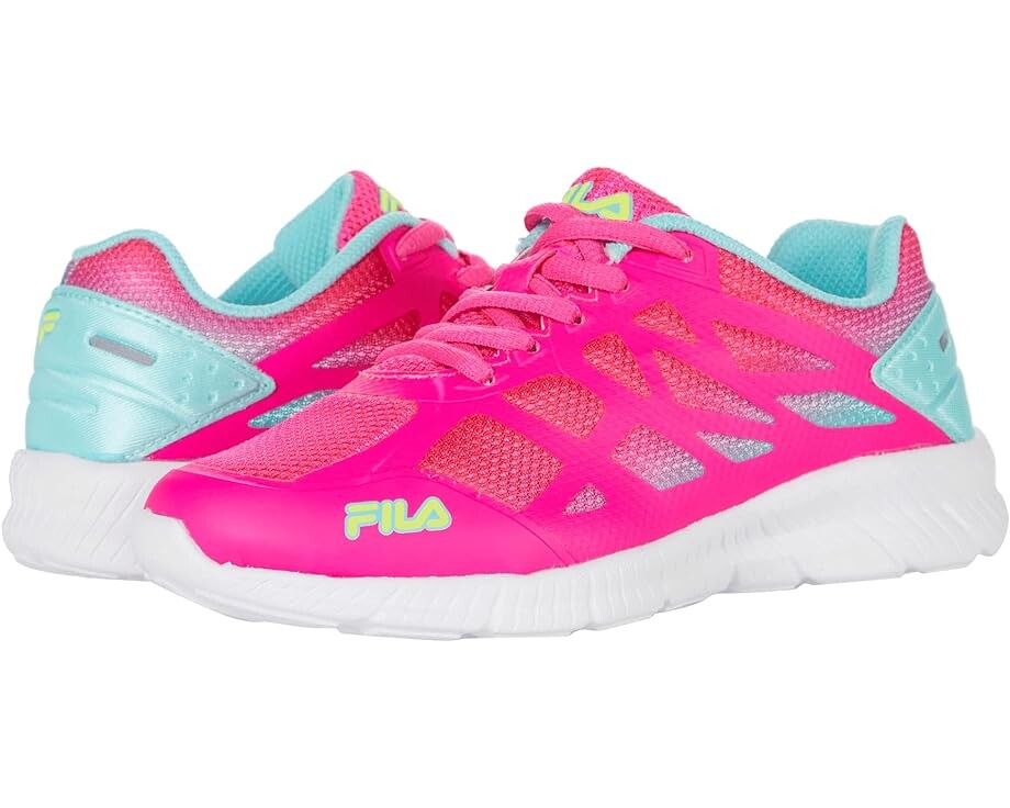 

Кроссовки Fila Superstride 2, цвет Pink Glo/Aruba Blue/Safety Yellow