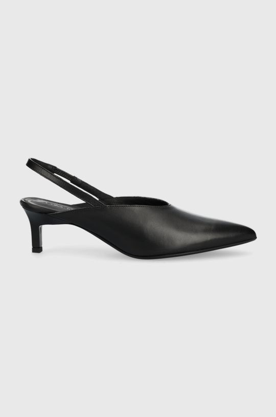 Кожаные туфли на каблуке HW0HW01345 GEO STIL SLINGBACK PUMP 50 Calvin Klein, черный