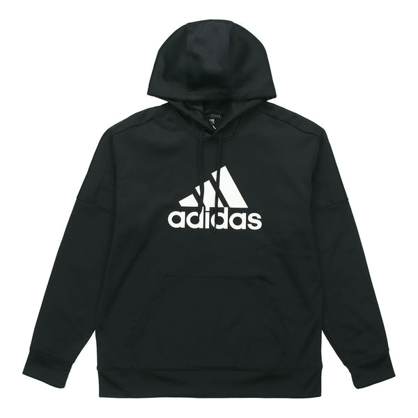 Толстовка adidas Logo Printing hooded Pullover Sports Black, черный