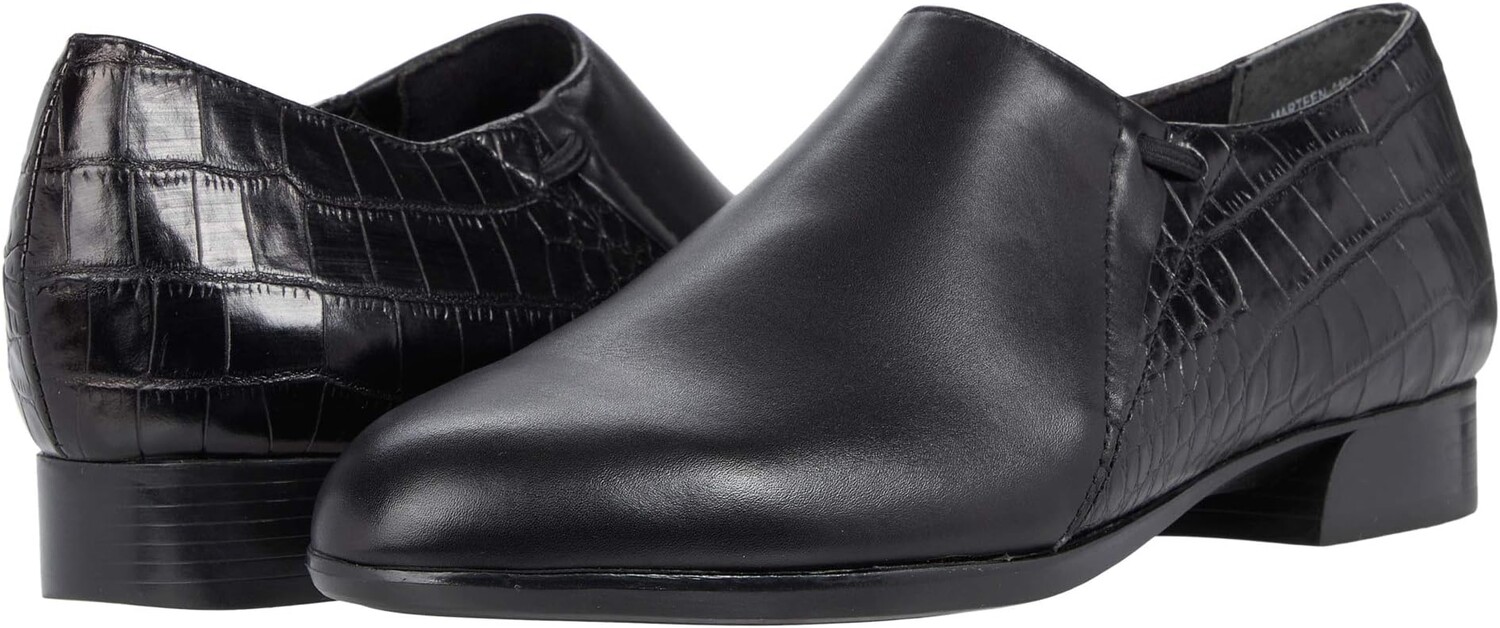 

Лоферы Marteen Munro, цвет Black Leather/Croc
