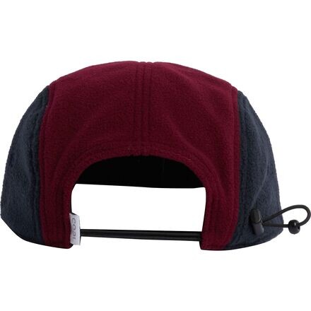 

Кепка Bridger с пятью панелями Coal Headwear, цвет Burgundy
