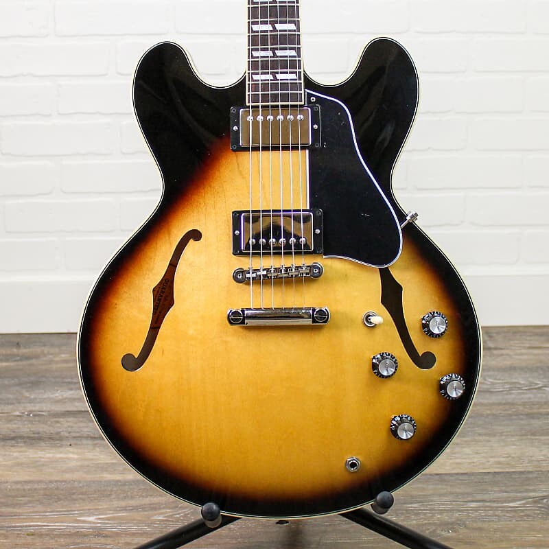 

Электрогитара [New Old Stock] 2021 Gibson ES-345 Semi-Hollow -- Vintage Burst w/ OHSC