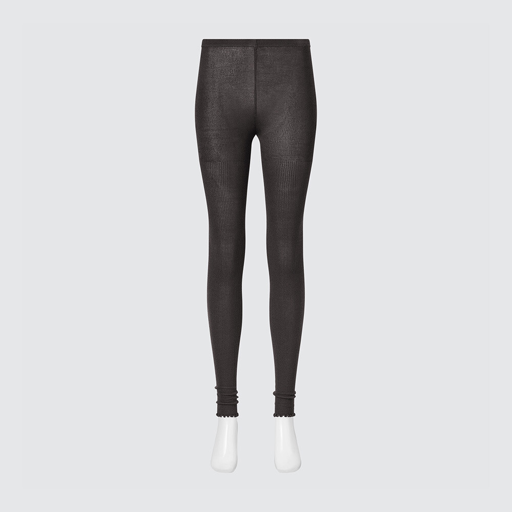 

Термоштаны Uniqlo HEATTECH женские, темно-серый