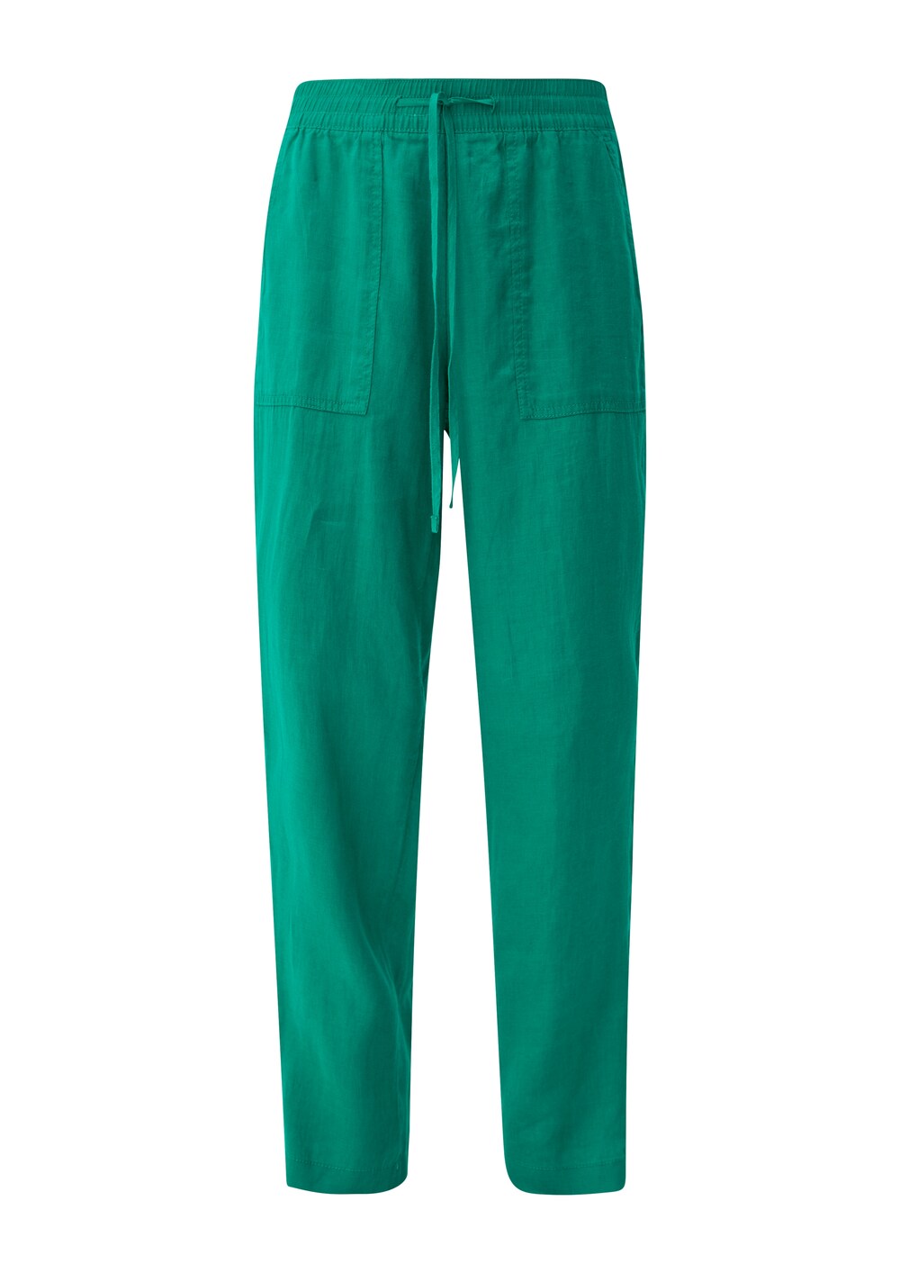 Зауженные брюки S.Oliver, зеленый